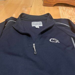 Penn State Navy Blue Quarter Zip, Size L